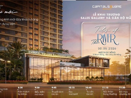 Chính thức Nhà mẫu Capital Square Đà Nẵng mở cửa
